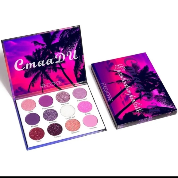 Gorgeous 12 Color Glitter Mermaid Shiny Eyeshadow Palette! Vibrant… - Picture 5 of 11